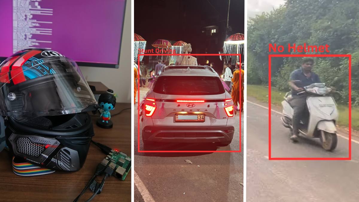 भारतीय इंजीनियर का AI हेलमेट हुआ वायरल, नियम तोड़ते ही ट्रैफिक पुलिस को जाएगी डिटेल