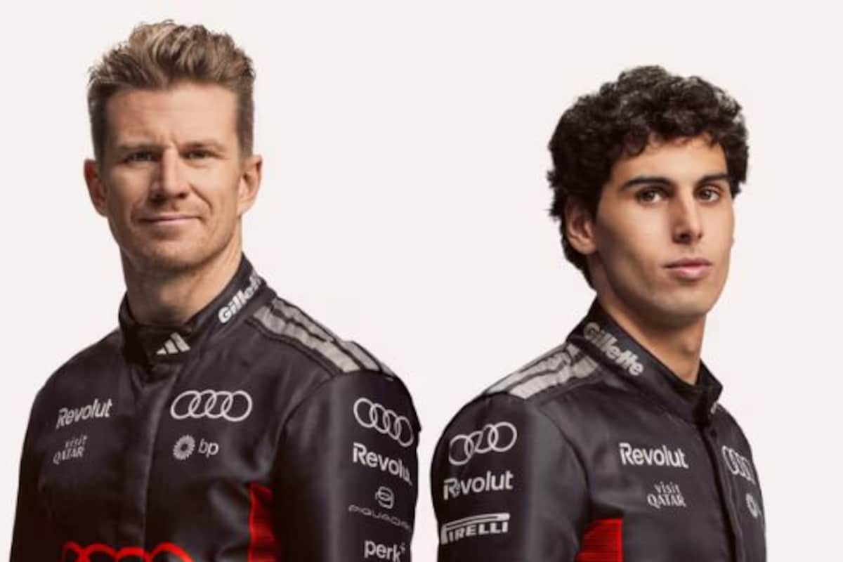 Nico Hulkenberg (left) Gabriel Bortoleto (right) 