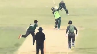 Babar Smashes Afridi For 21 Runs In 5 Balls Days After T20 World Cup Call-Up