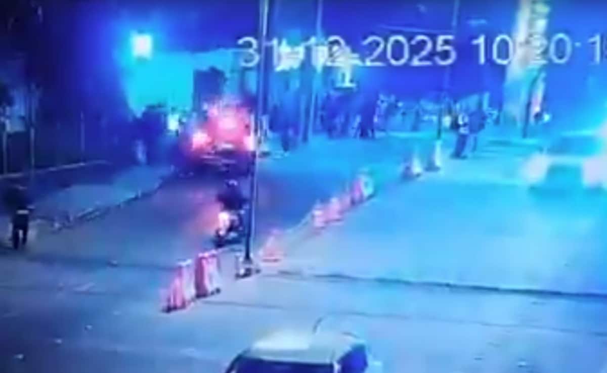 On CCTV, Speeding Car Rams Girl On Pavement In Bengaluru, She Survives