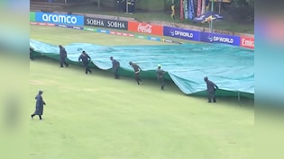 IND vs BAN&nbsp;U19 World Cup LIVE Score: बारिश की फिर से हुई एंट्री, खेल रुका, जाने टीम इंडिया की स्थिति