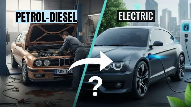 अब डीजल और पेट्रोल की पुरानी गाड़ियों को EV में बदला जा सकेगा, कितना खर्चा आएगा