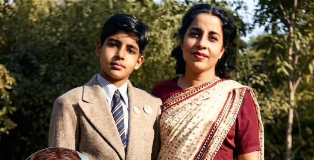 मम्मी के साथ फोटो में दिख रहा लड़का है सुपरस्टार, कहलाता है शहंशाह, पत्नी, बेटा-बहू और नाती है मशहूर एक्टर, पहचाना ?