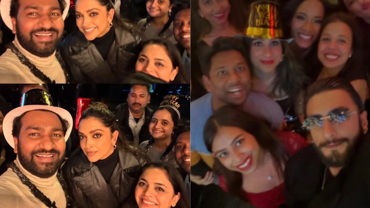 New Pics Alert: Deepika Padukone And Ranveer Singh Pose With Fans In New York