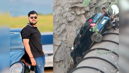 अजित पवार की शोक सभा में जा रहे 3 लोगों की मौत, कार 15 फीट गड्ढे में गिरी