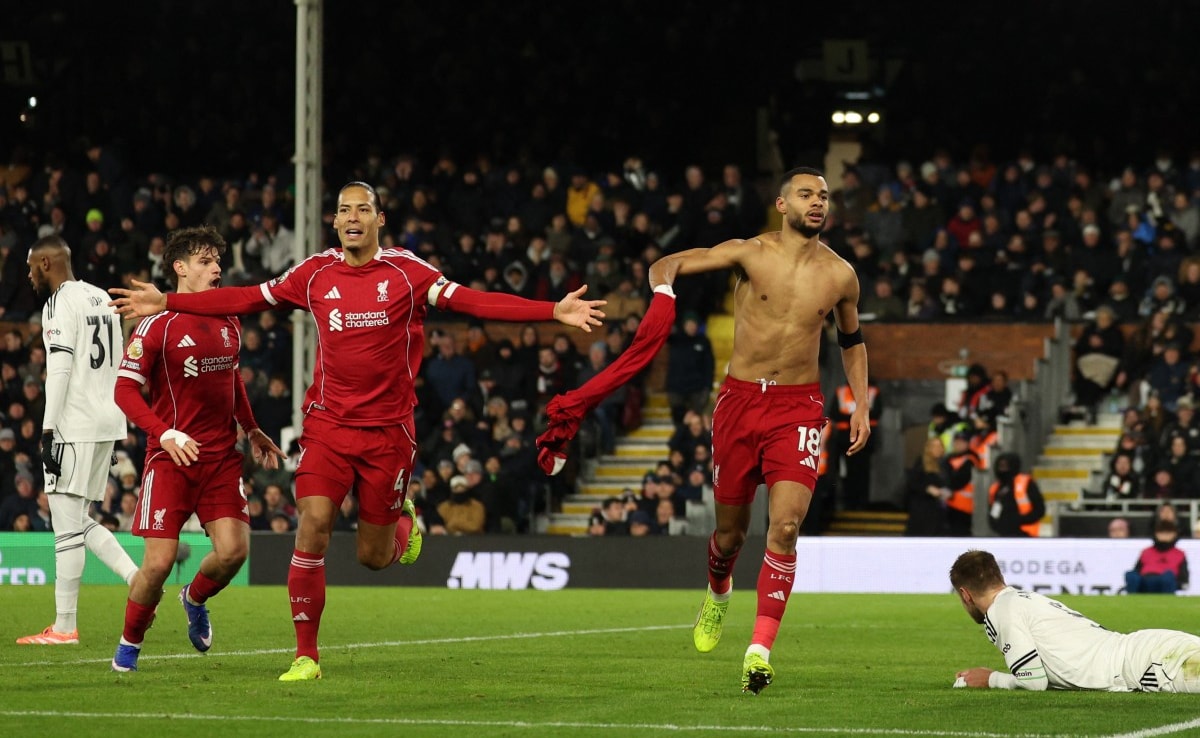 Premier League: Liverpool Held By Fulham After Last-Gasp Harrison Reed Rocket