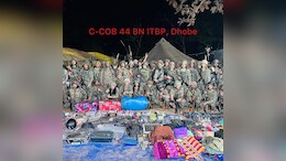 अबूझमाड़ के जंगलों में नक्सलियों ने डंप कर रखा था सामान, ITBP के जवानों ने खोज निकाला&nbsp;