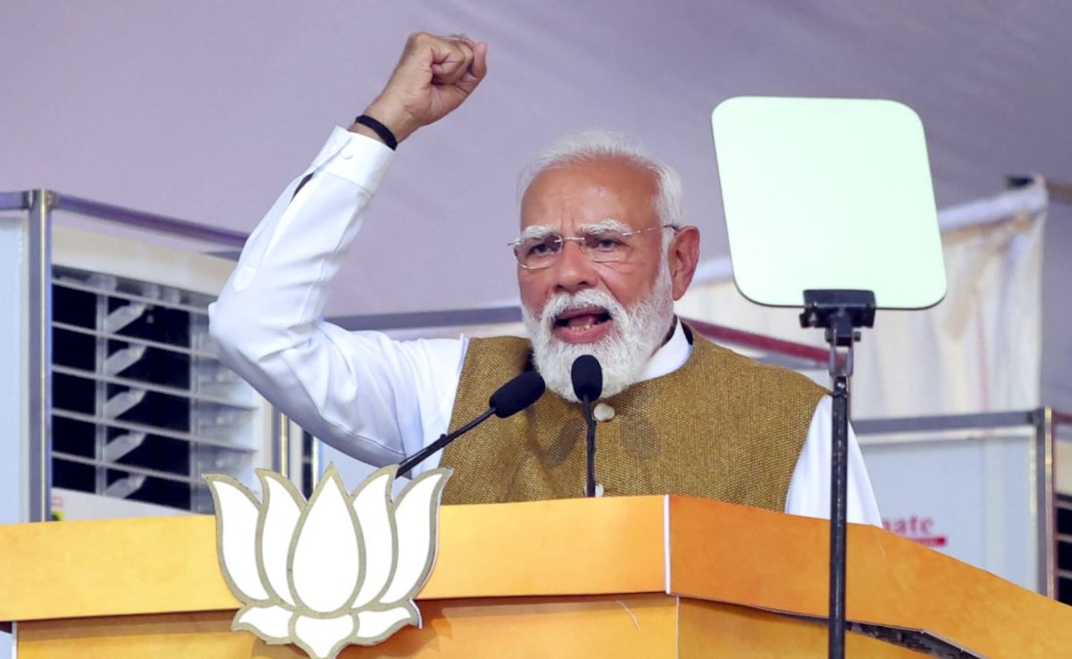 PM Modi Invokes J Jayalalithaa In Tamil Nadu Rally, Says DMK's Time Is Up