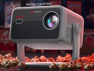Portronics का नया स्मार्ट प्रोजेक्टर हुआ लॉन्च, दीवार पर 100-इंच साइज में दिखाएगा मूवी, जानें कीमत