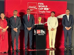 पुरुष और महिला टी20 वर्ल्ड कप के बीच 2026 में चढ़ेगा फुटबॉल वर्ल्ड कप का बुखार, भारत आई ट्रॉफी
