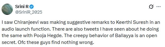 Chiranjeevi at Mana Shankara Vara Prasad Garu event