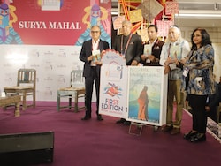 Jagdeep Dhankhar's Rare Appearance For Son-In-Law's Book Release At Jaipur Literature Festival