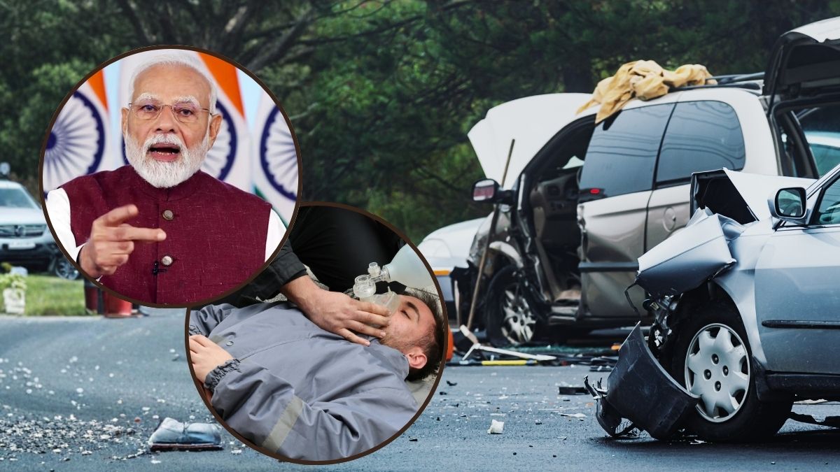 सड़क दुर्घटना में 1.5 लाख रुपये का 'कैशलेस इलाज', PM मोदी लॉन्&zwj;च करेंगे योजना, पूरी डिटेल यहां