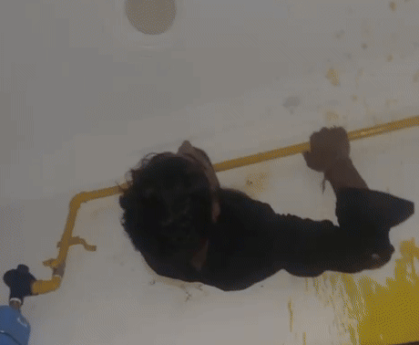 Video: Thief Tries To Break Into House, Gets Stuck In Exhaust Fan Hole