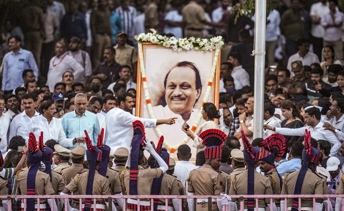 Farewell, Ajit 'Dada': Pawar Family, Political Leaders At Baramati Funeral
