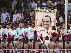 Farewell, Ajit '<i>Dada</i>': Pawar Family, Political Leaders At Baramati Funeral
