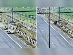 On Camera, 2 Die As Speeding Bike Veers, Rams Highway Railing In Telangana