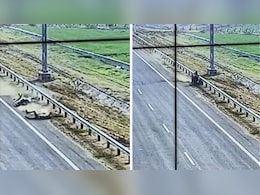 On Camera, 2 Die As Speeding Bike Veers, Rams Highway Railing In Telangana