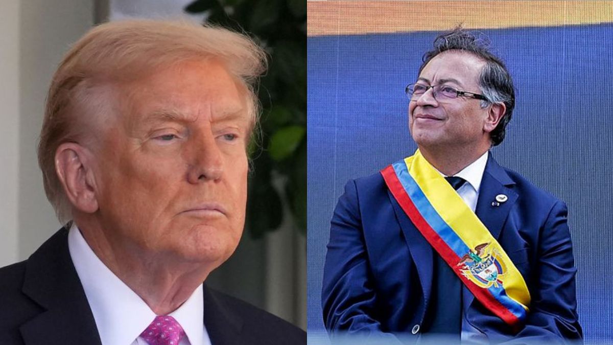अमेरिका-कोलंबिया रिश्तों में ड्रामाई ट्विस्ट, 'कोकीन तस्कर' कहने के बाद ट्रंप-पेट्रो की फोन पर लंबी बातचीत!