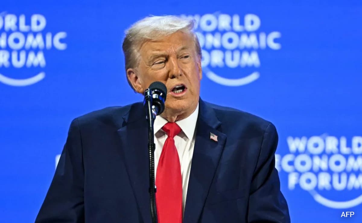 Trump's Greenland Ultimatum In Davos: "Say No And We Will Remember"