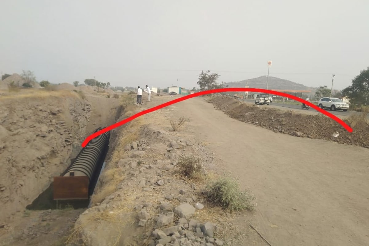 घटनास्थल की तस्वीर.