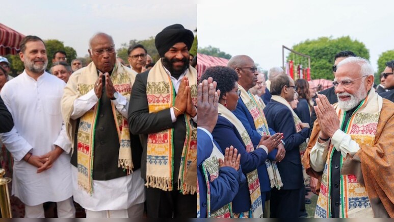 कुर्सी के बाद राहुल गांधी के गमछे पर तकरार, कांग्रेस- बीजेपी ने एक दूसरे पर किया पलटवार