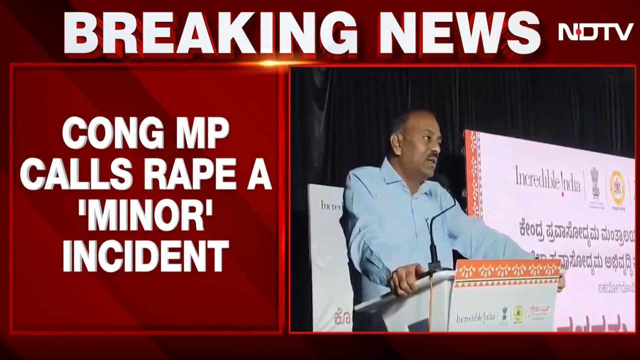 Congress MP Rajashekar Hitnal's Shocker, Calls Rape A 'Minor' Incident