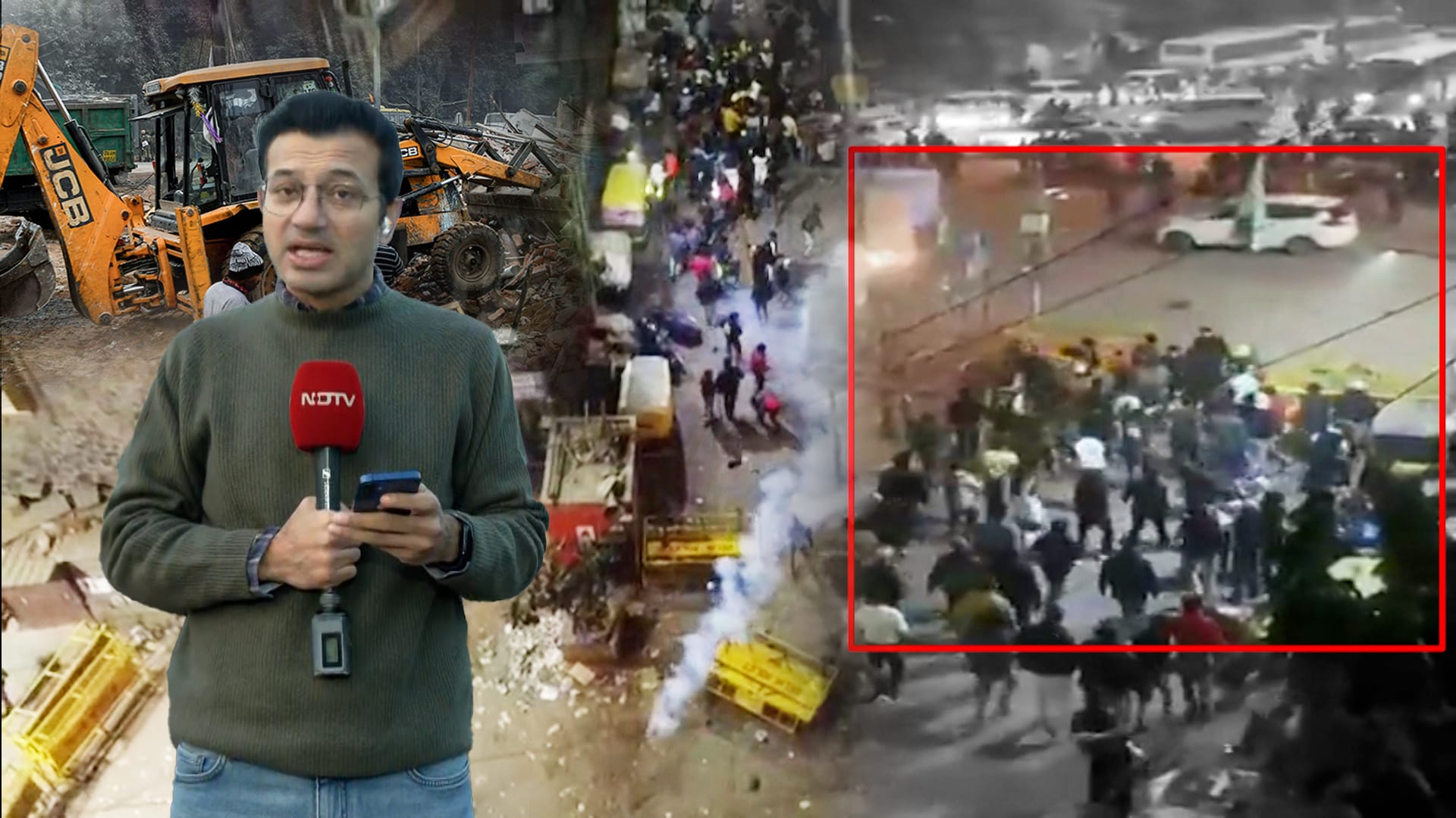 From Demolition To Disorder: How Chaos Unfolded In Central Delhi Last Night