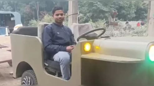 घर में बनी 'देसी टेस्ला', एक बार फुल चार्ज करने पर चले 100 KM, कीमत जानकर चौंक जाएंगे