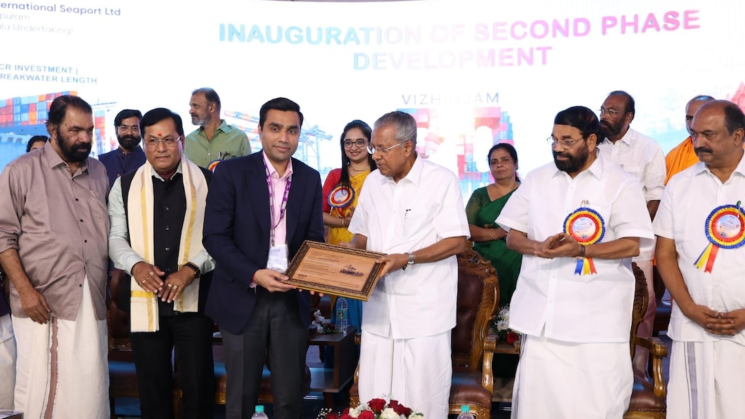 Karan Adani called the Vizhinjam Port the largest investment by a business house in Kerala.