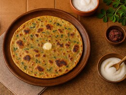 How To Make Traditional Rajasthani Besan Methi Paratha At Home