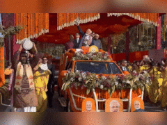सोमनाथ से निकली PM मोदी की डमरू वाली सवारी, देखें वीडियो