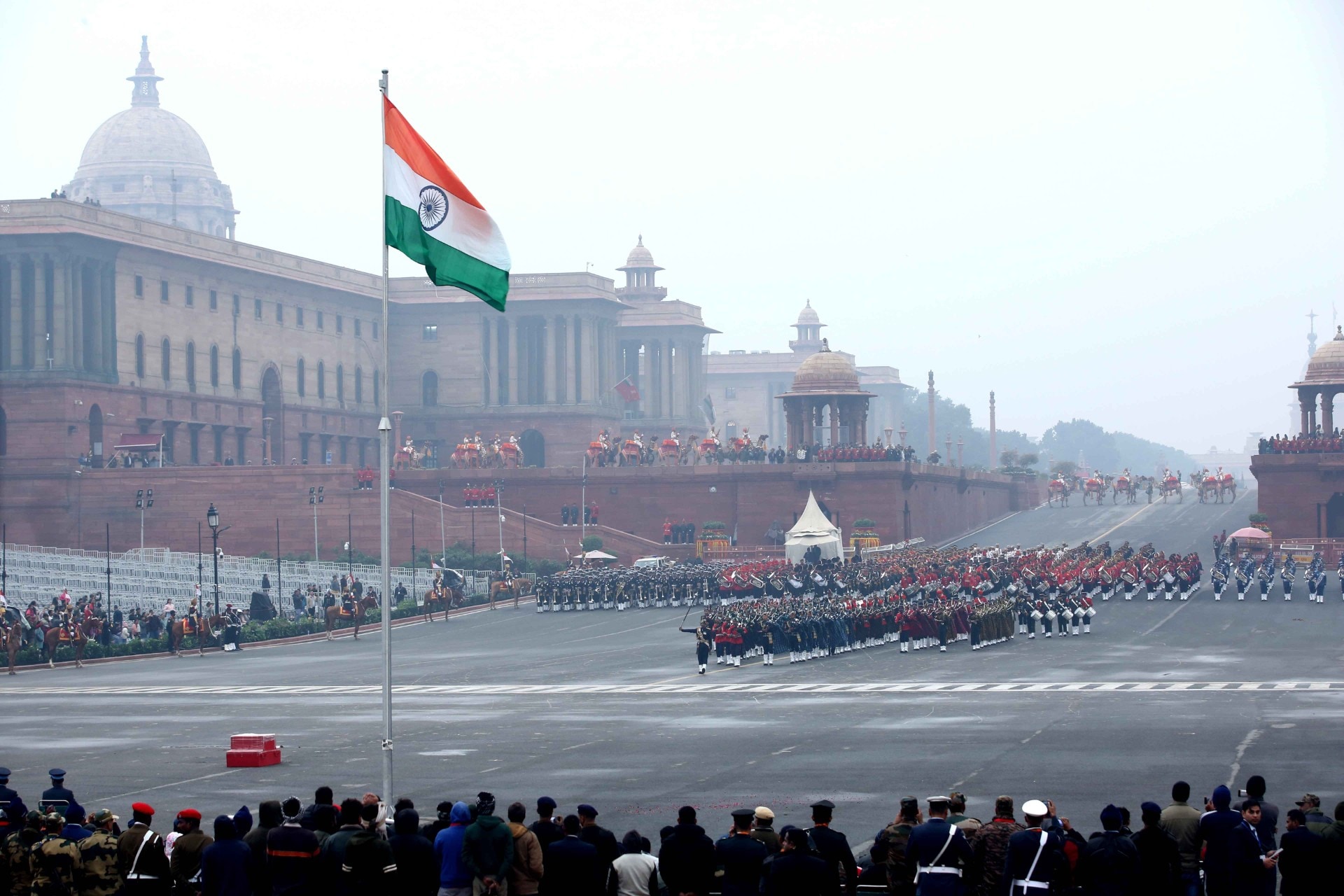 बीटिंग रिट्रीट सेरेमनी गुरुवार 29 जनवरी को विजय चौक पर आयोजित होगी.