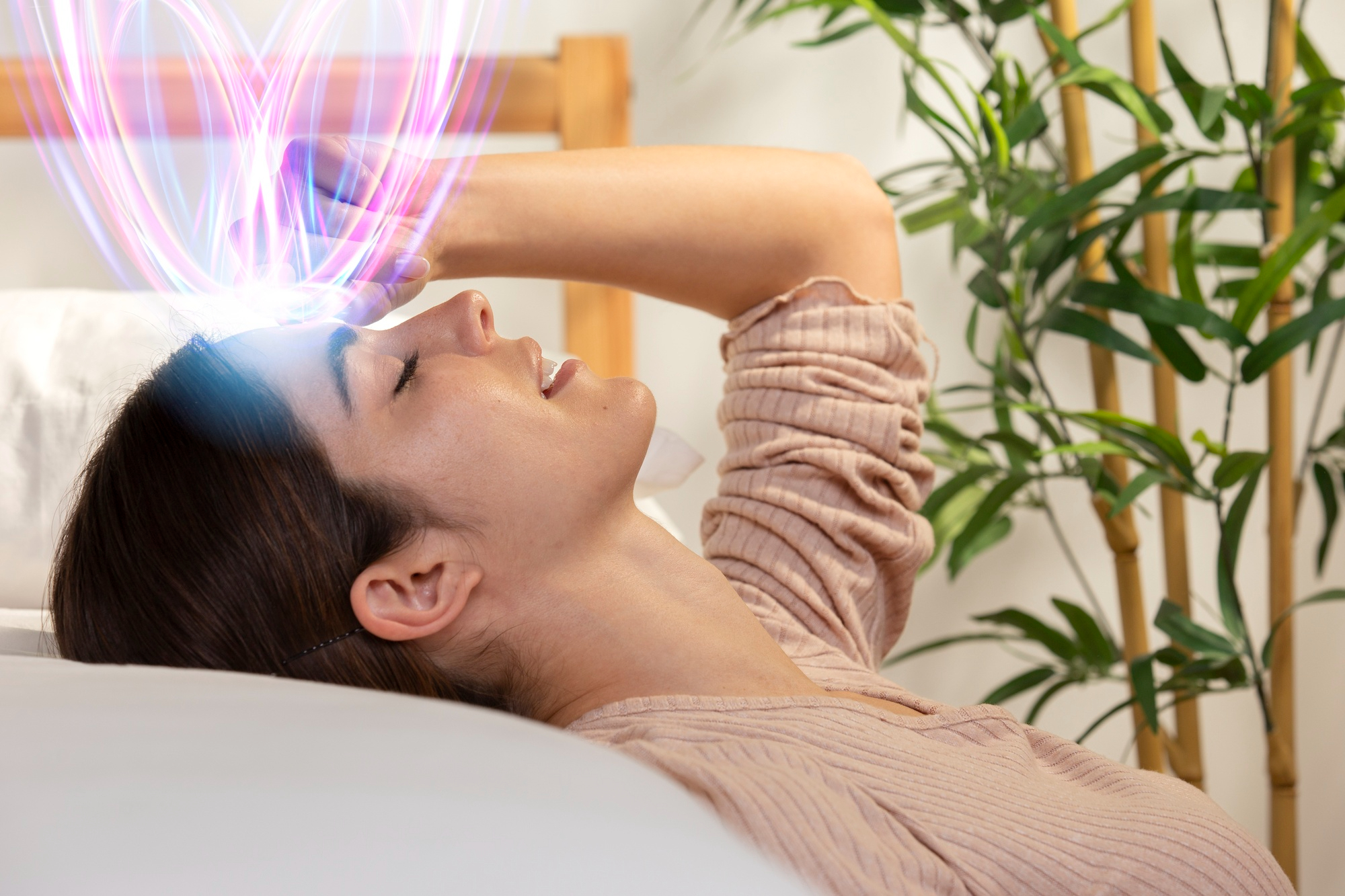 A calm nervous system means internal peace and pause before reacting to a stressful event