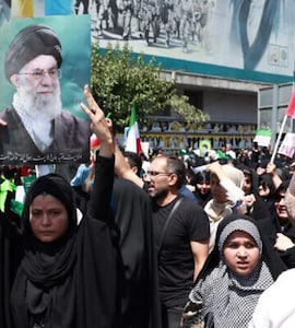 Why Iranian Women Lighting Cigarettes With Khamenei's Photo Going Viral