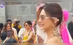Kriti Steals The Spotlight With Her <i>Thumkas</i> At Nupur-Stebin's <i>Haldi</i> Ceremony