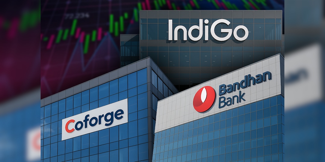 Q3 Results LIVE: CAMS Profit Up 9%; IndiGo, Bandhan Bank, Coforge In Focus