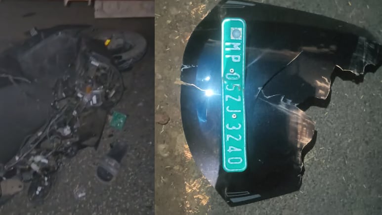 मध्&zwj;य प्रदेश एक्&zwj;सीडेंट: कोचिंग से लौट रहे तीन छात्रों की मौत, ट्रैक्टर-ट्रॉली से टकराई स्&zwj;कूटी