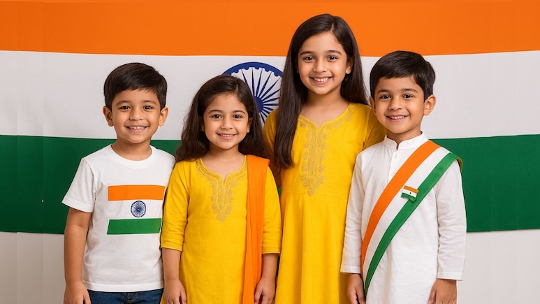 Republic Day 2026 Dress for Kids: कम बजट में बच्चों के लिए खरीदें स्टाइलिश और बढ़िया गणतंत्र दिवस आउटफिट्स
