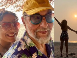 कबीर बेदी ने 29 साल छोटी वाइफ के साथ मनाया 80वां जन्मदिन, समंदर किनारे 10वीं वेडिंग एनिवर्सरी पर थामा पत्नी का हाथ&nbsp;