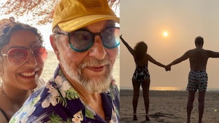 कबीर बेदी ने 29 साल छोटी वाइफ के साथ मनाया 80वां जन्मदिन, समंदर किनारे 10वीं वेडिंग एनिवर्सरी पर थामा पत्नी का हाथ&nbsp;