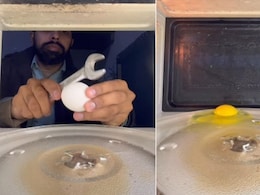 ओवन में कैमरा कैसे गया? सीधे माइक्रोवेव के अंदर ही रिंच से फोड़ा अंडा, एक्सपेरिमेंट देख लोगों का माथा घूम गया