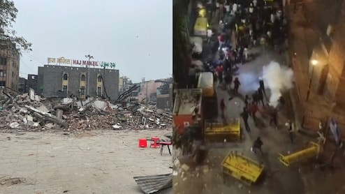 Stones Thrown At Cops During Demolition Drive Near Delhi Mosque, 5 Injured