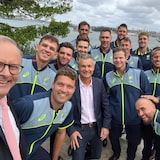 Australian PM Anthony Albanese Hosts Aussie, England Players For Annual New Years Day Reception