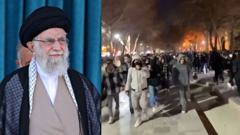 Iran Protests: महंगाई की आग में उबल रहा ईरान! सड़कों पर उतरा गुस्&zwj;सा, 6 की मौत, नहीं थम रहा बवाल