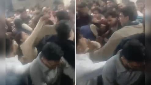 बिहार के अस्पताल में मरीज की मौत के बाद डॉक्टर को दौड़ा-दौड़ाकर पीटा-Video