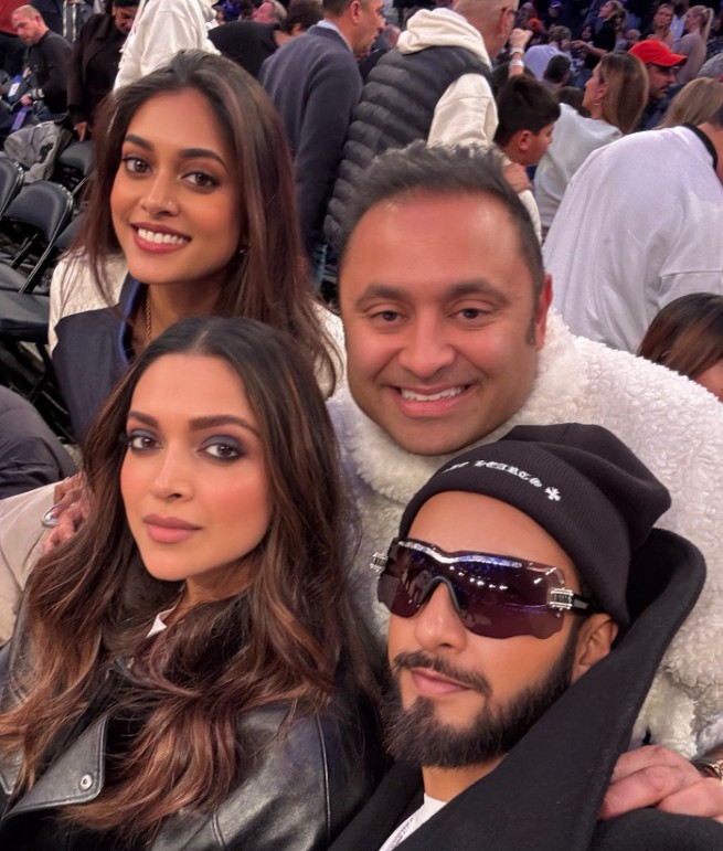 Amid <i>Dhurandhar</i> Success, Ranveer Singh Enjoys NBA Game With Deepika Padukone In NYC. See Pic