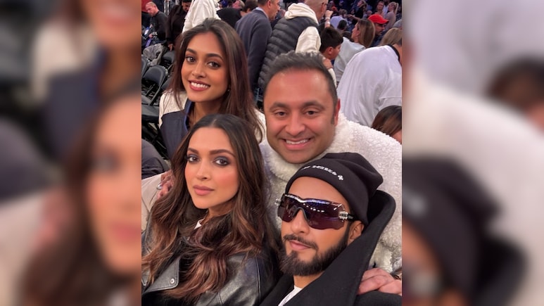 Amid <i>Dhurandhar</i> Success, Ranveer Singh Enjoys NBA Game With Deepika Padukone In NYC. See Pic