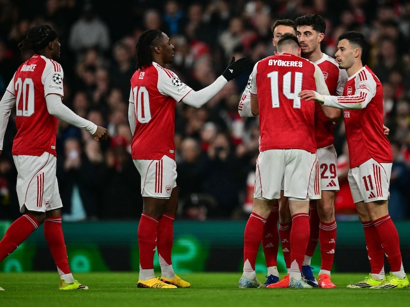 Arsenal Complete Champions League Clean Sweep For Top Spot