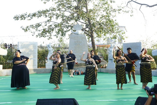 New Zealand's Maori Tribals Perform Haka At Jatara Festival In Telangana